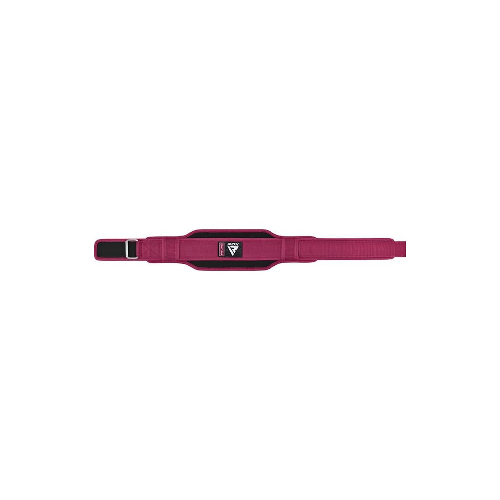 Атлетичний пояс RDX RX5 Double Belt неопреновий Pink S (WBD-RX5P-S) - зображення 2