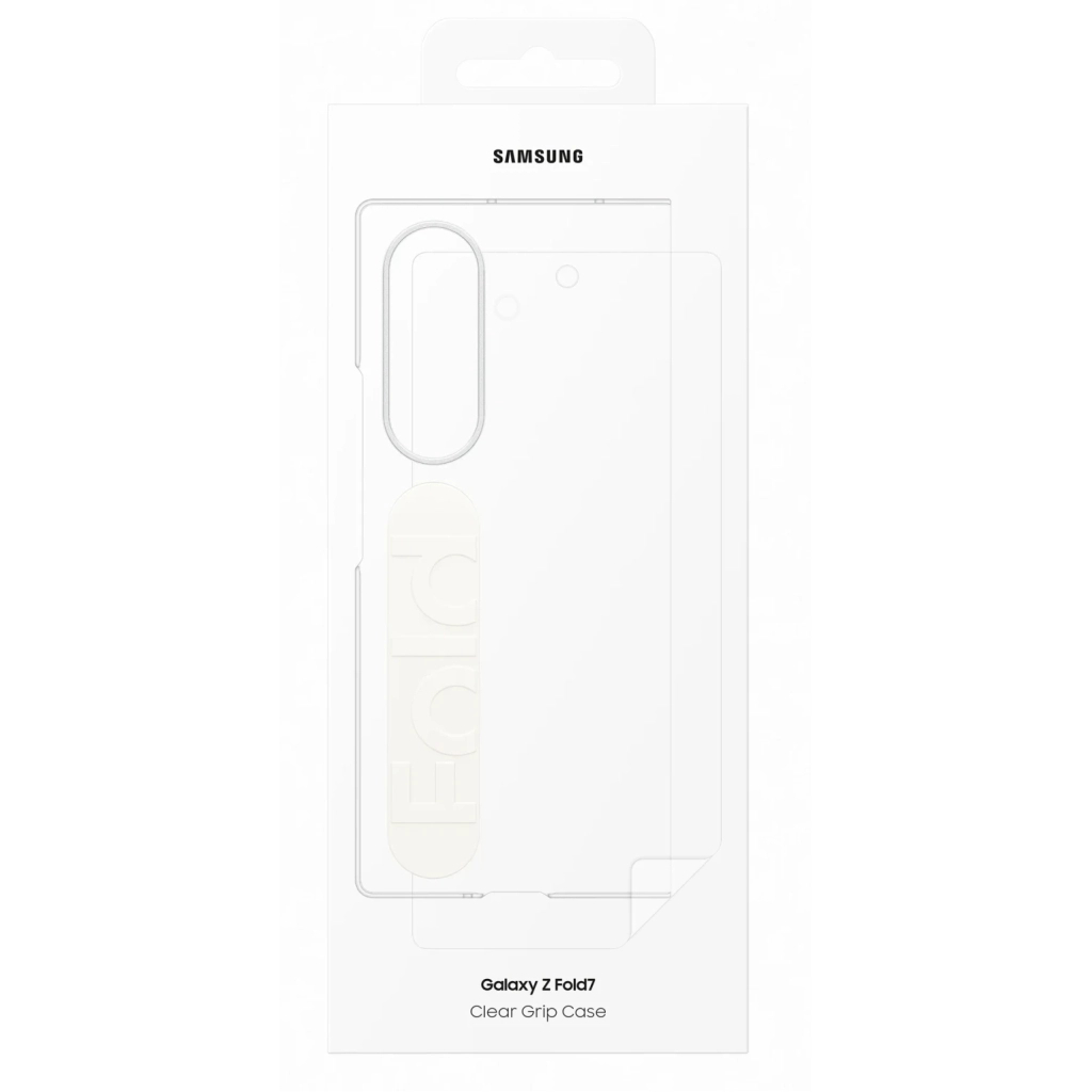 Чохол до мобільного телефона Samsung Clear Grip Galaxy Fold 7 Transparent (EF-QF966CTEGUA) - зображення 4