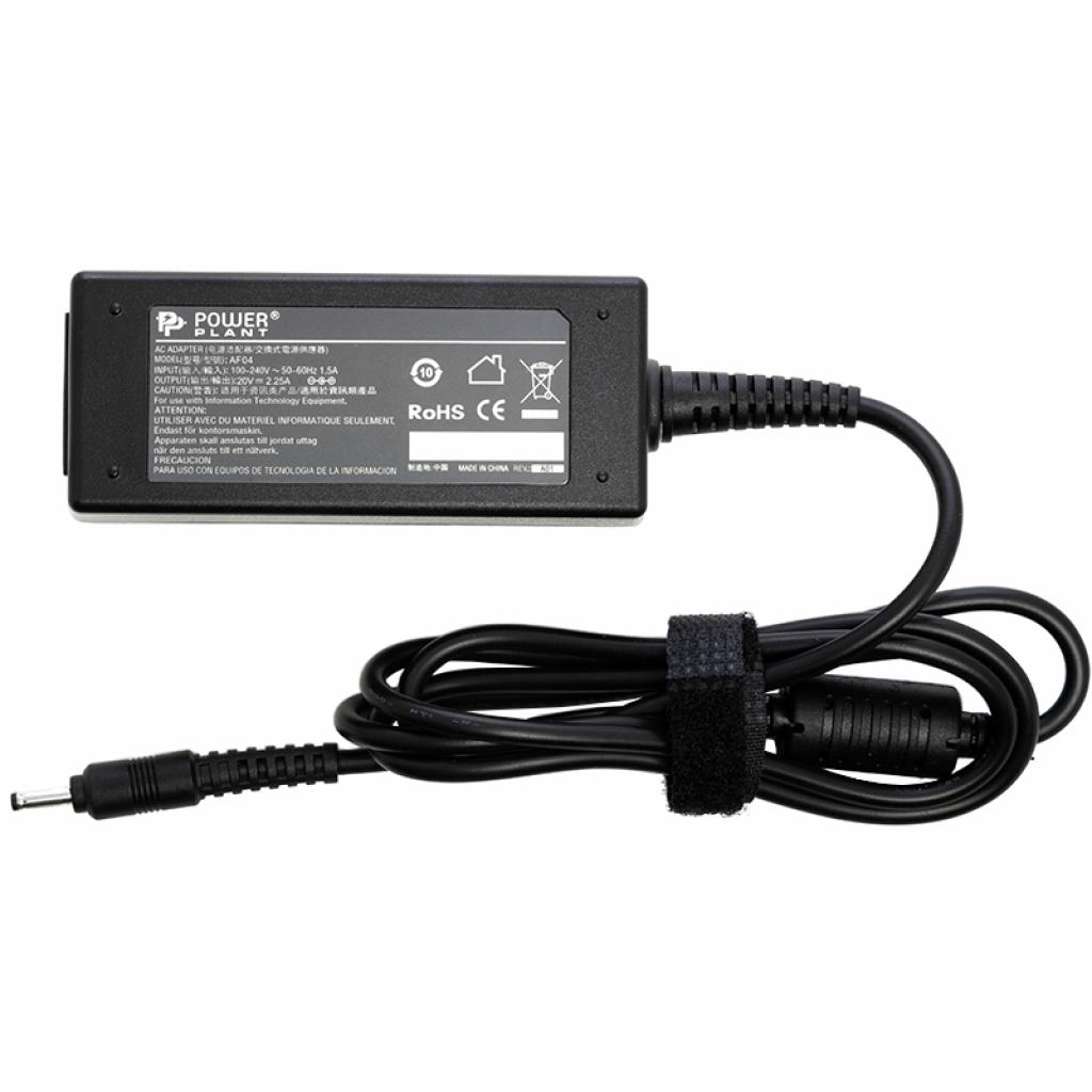 Блок живлення до ноутбуку PowerPlant IBM/LENOVO 220V, 20V 45W 2.25A (3.0*1.1) (IB45H3011) - зображення 1