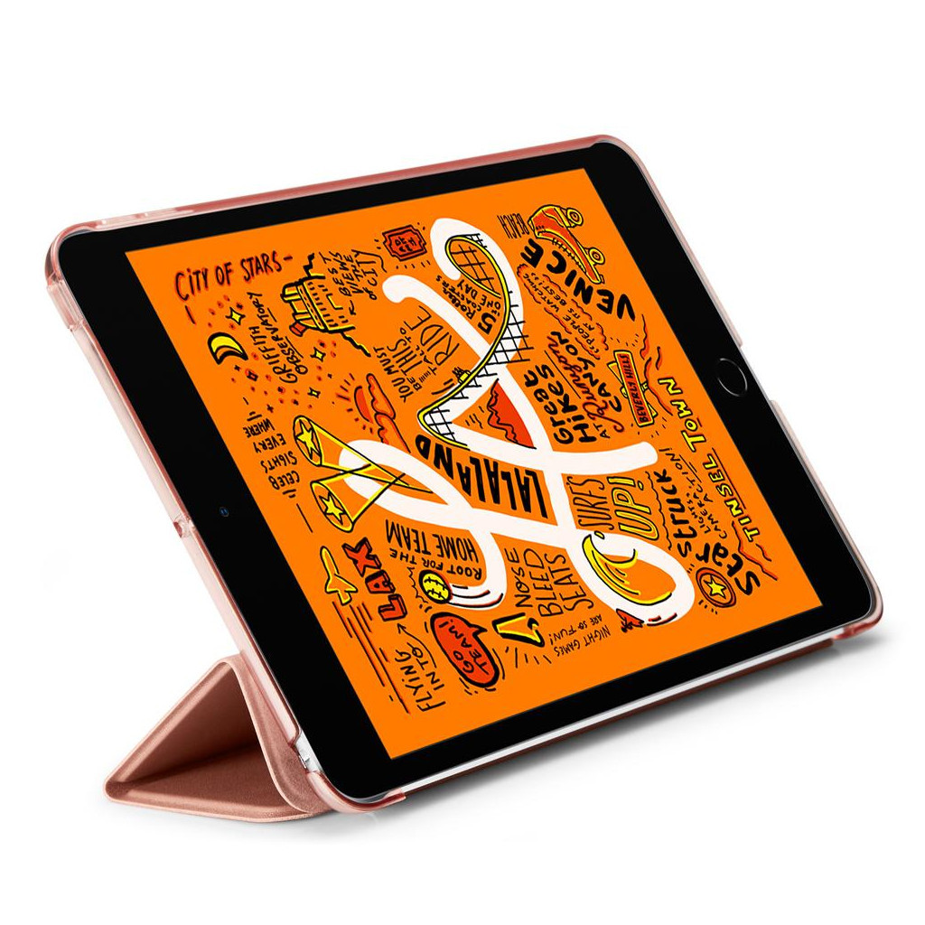 Чохол до планшета Spigen iPad Mini 2019 Smart Fold, Rose Gold (051CS26113) - зображення 6