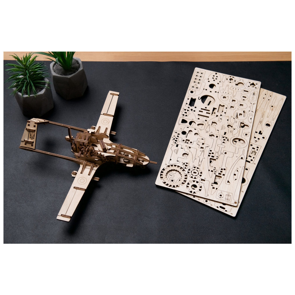 Конструктор Ugears Байрактар TБ2 (6337391) - зображення 3