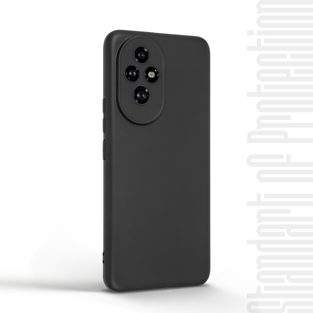 Чохол до мобільного телефона Armorstandart Matte Slim Fit Honor 200 Camera cover Black (ARM80646) - зображення 2