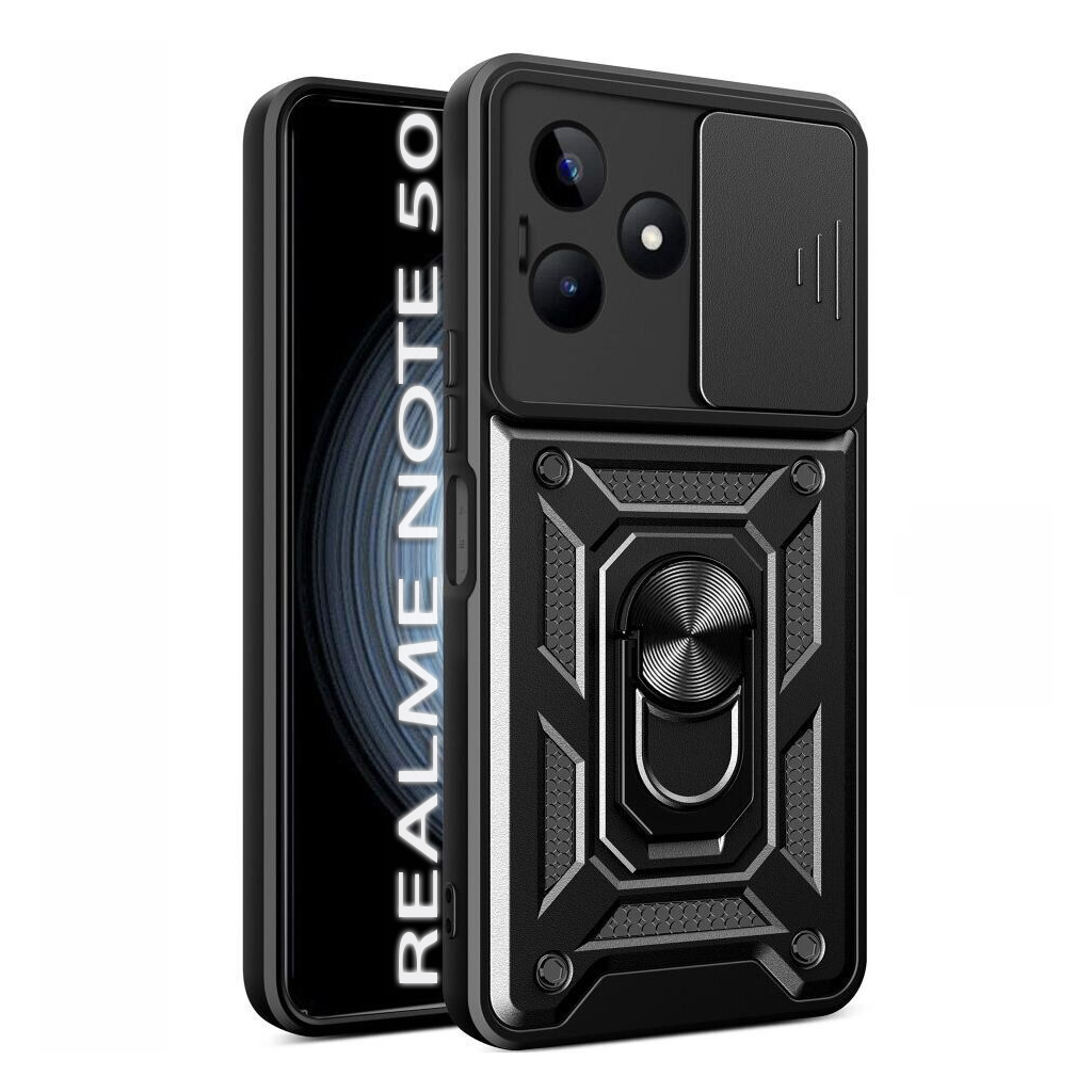 Чохол до мобільного телефона BeCover Military Realme Note 50 Black (712182) - зображення 1