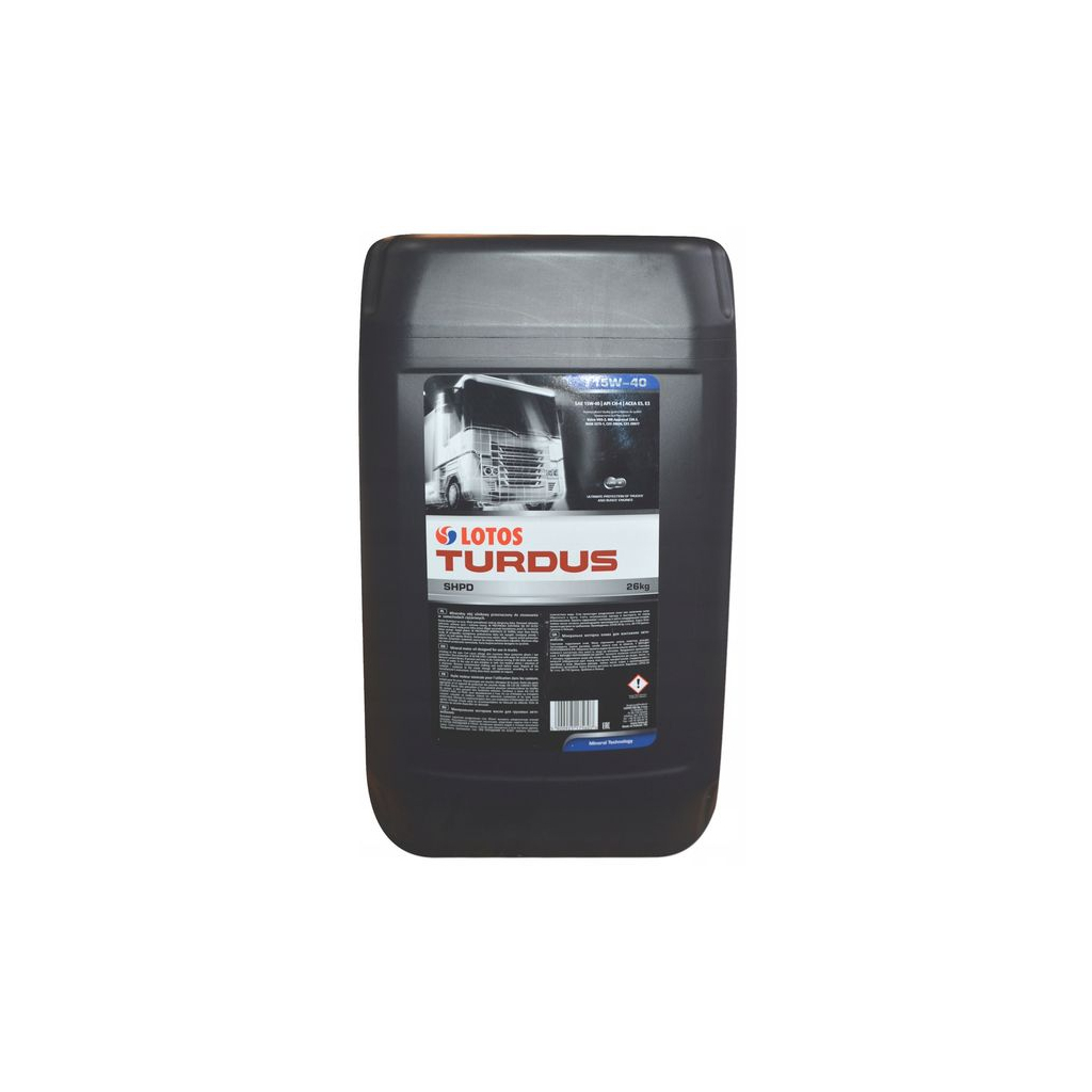 Моторна олива Lotos Turdus SHPD 15w40 26кг (6888) - зображення 1