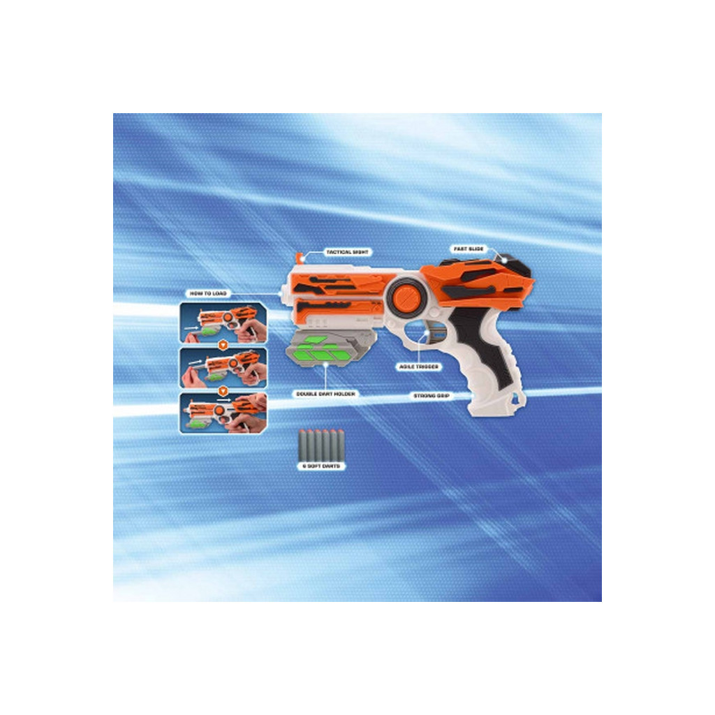 Іграшкова зброя Tack Pro Бластер Crow II (6337446) - зображення 3