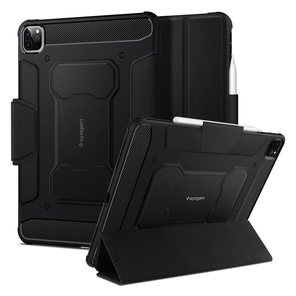 Чохол до планшета Spigen Apple iPad Pro 11"(2022/2021/2020/2018) Rugged Armor Pro, Black (ACS01024) - зображення 9