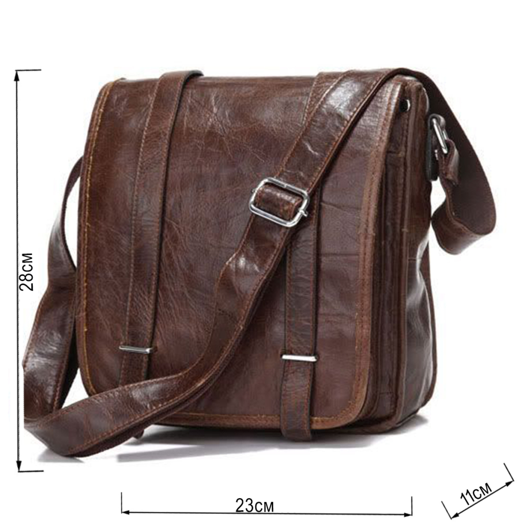 Сумка Vintage Коричнева (14093) - зображення 3