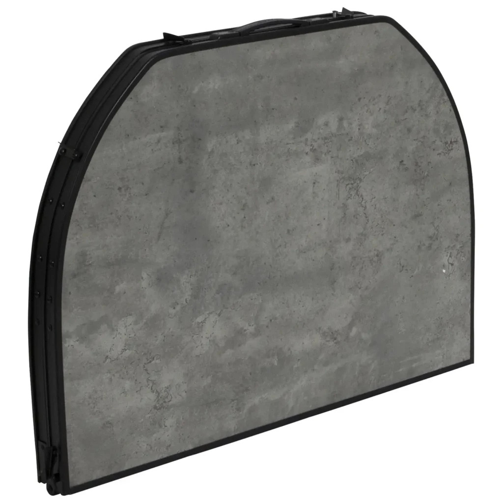 Туристичний стіл Bo-Camp Northgate Oval 120x80 cm Black/Grey (1404187) - зображення 7