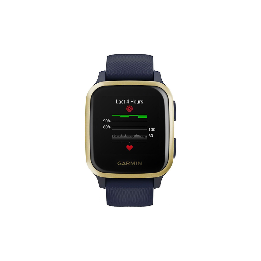 Смарт-годинник Garmin Venu Sq, Music, Navy/Light Gold (010-02426-12) - зображення 7