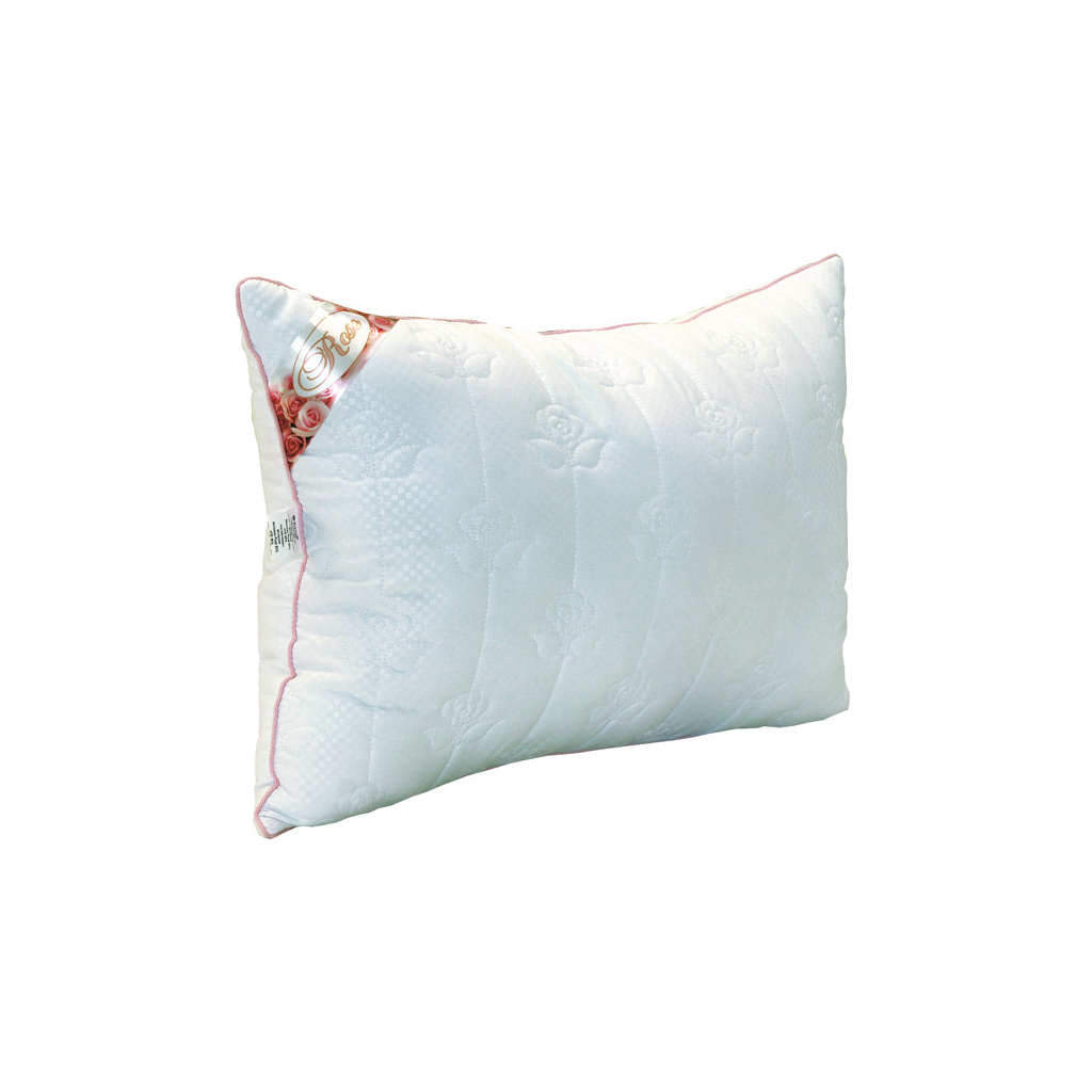 Подушка Руно Rose з волокном рози біла 50х70 см (310.52Rose) - зображення 1