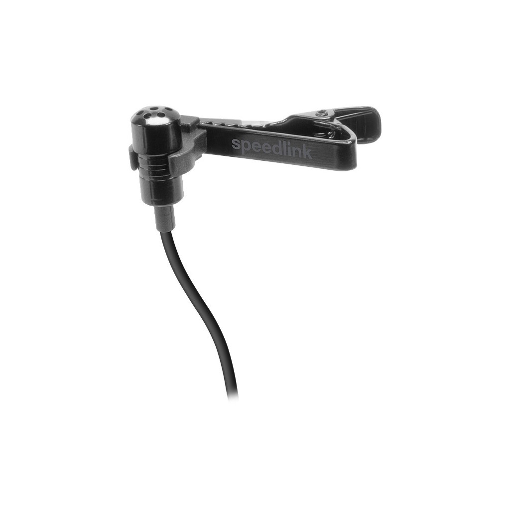 Мікрофон Speedlink SPES Clip-On Microphone Black (SL-8691-SBK-01) - зображення 1