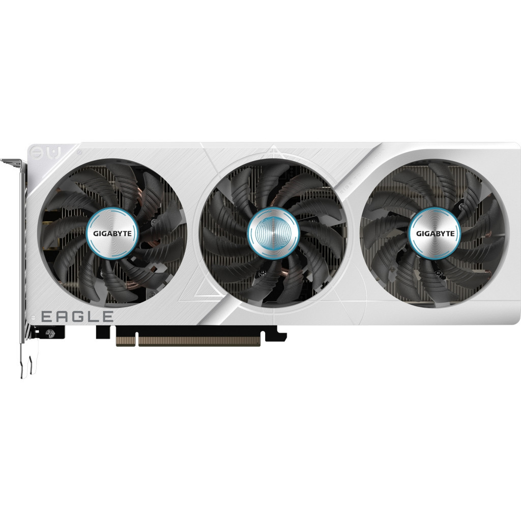 Відеокарта GIGABYTE GeForce RTX4060Ti 8Gb EAGLE OC ICE (GV-N406TEAGLEOC ICE-8GD) - зображення 1