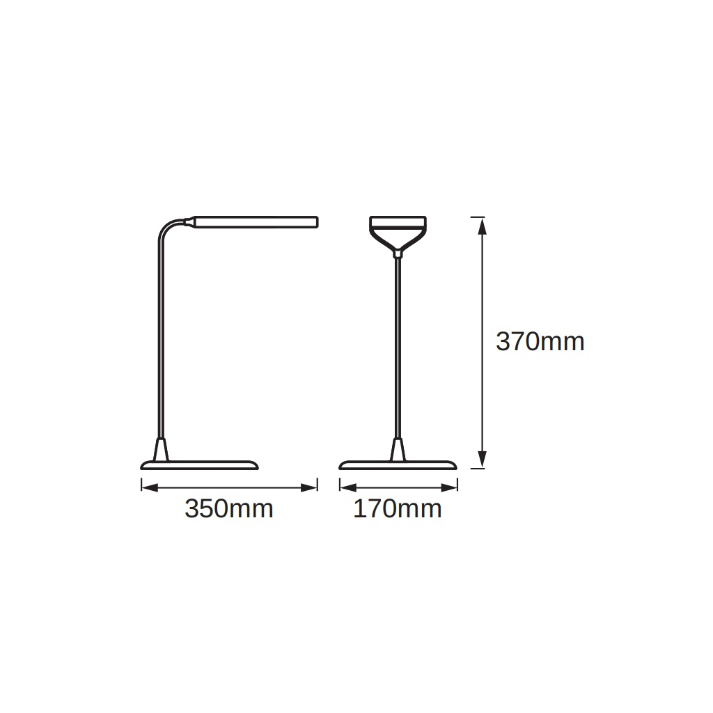 Настільна лампа LEDVANCE LED PANAN DISC 5W 3000K (4058075472754) - зображення 4