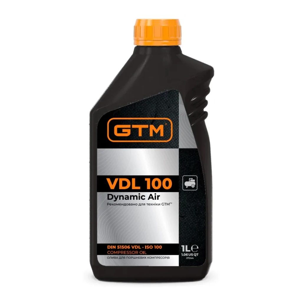 Компресорна олива GTM 1л ISO 100 (Dynamic Air) - picture 1