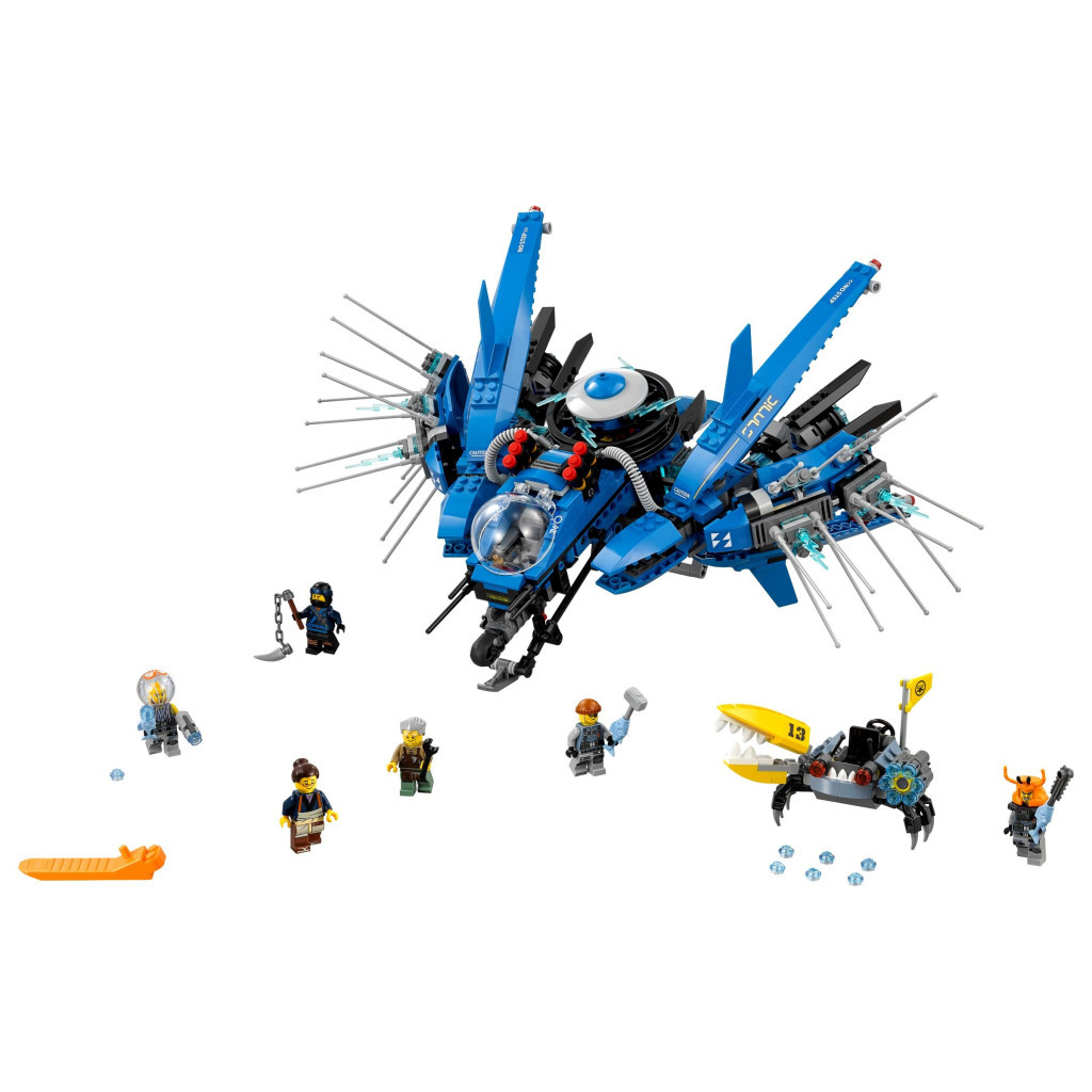 Конструктор LEGO NINJAGO Літак-блискавка Джея (70614) - зображення 2
