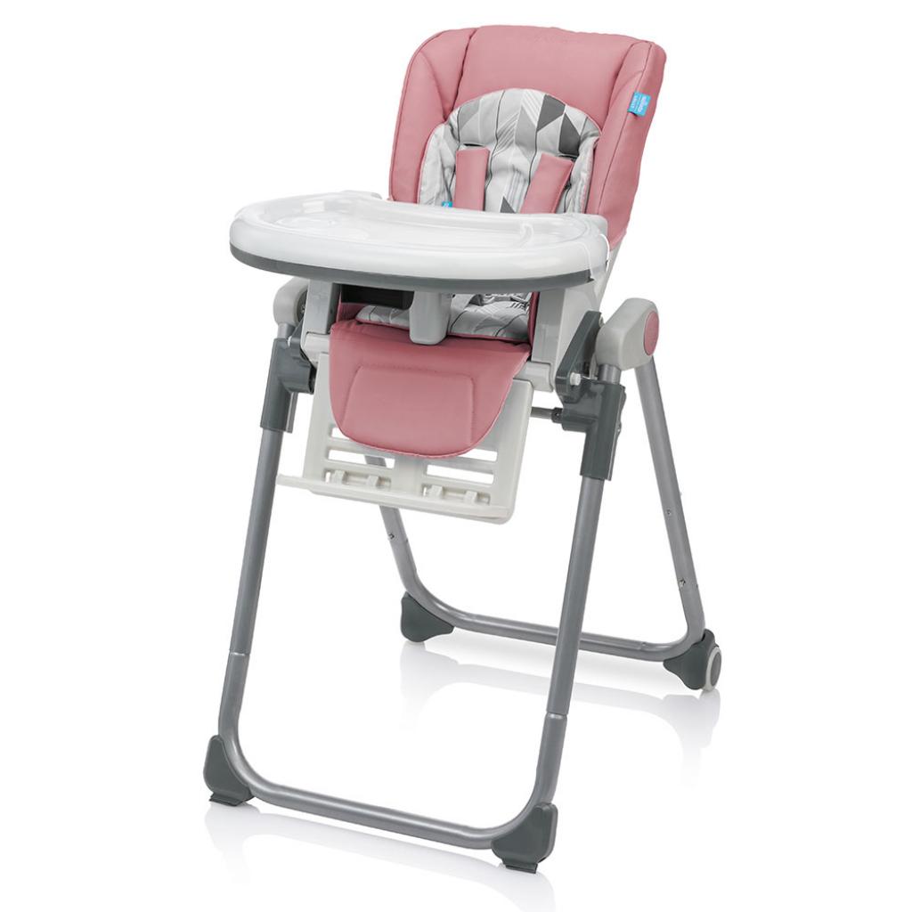 Стілець для годування Baby Design Lolly Pastel 08 Rose Garden (201400) - зображення 1