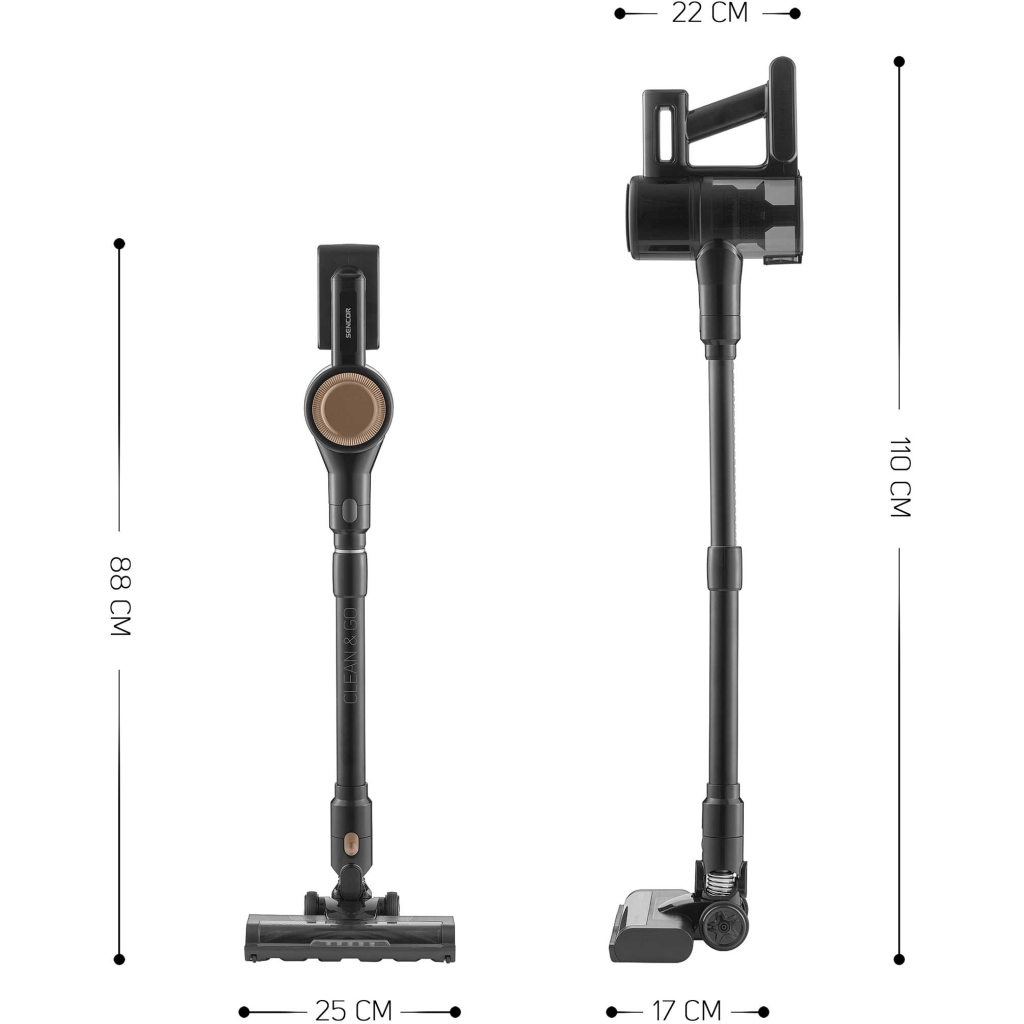 Пилосос Sencor SVC7222BK - изображение 2