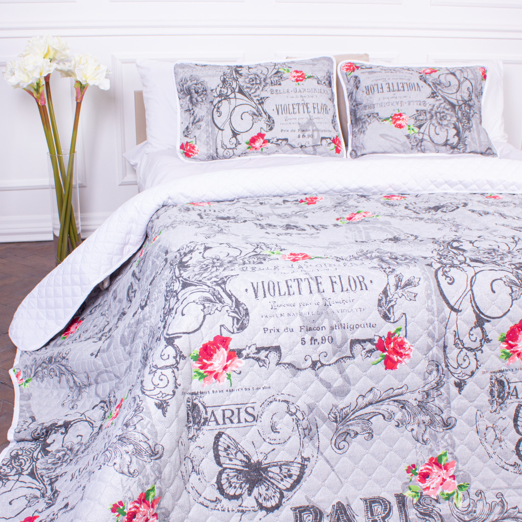 Покривало MirSon набір Print Line №5951 Abbasanta 150х210 см + наволочка 50х70 см (2200006169475) - зображення 5