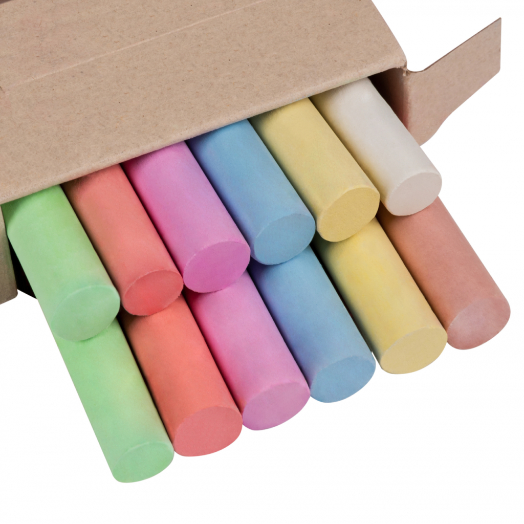 Крейда Yes кольорова Ninja 12 шт кругла (400518) - изображение 2