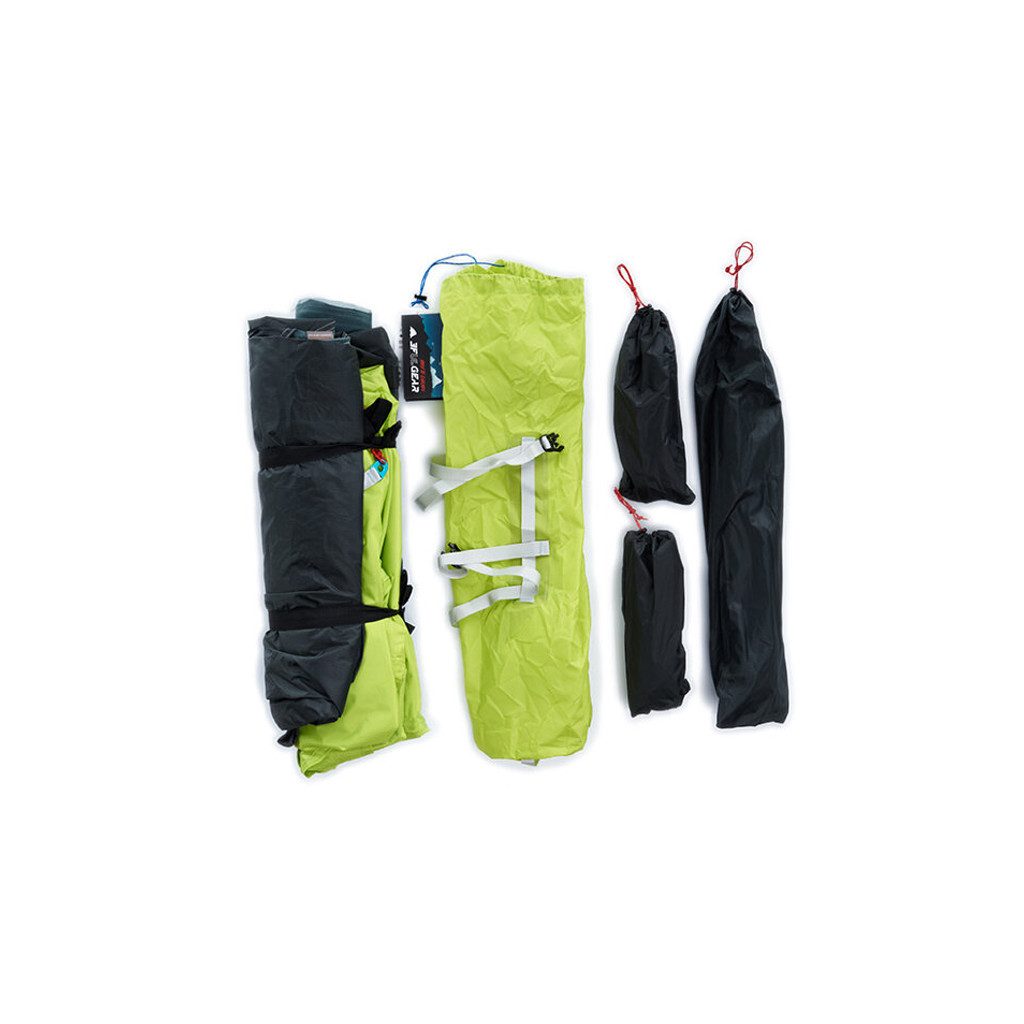 Намет 3F Ul Gear Floating Cloud 1 210T 3 Season Green (1210T3S) - зображення 11