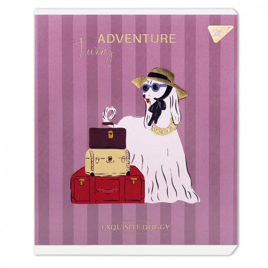Зошит Yes Exquisite doggy А5 24 аркушів клітинка (767536) - зображення 2