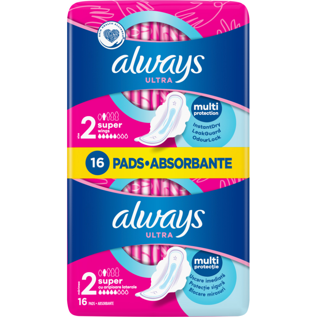 Гігієнічні прокладки Always Ultra Super (Розмір 2) 16 шт. (4015400006756) - зображення 2