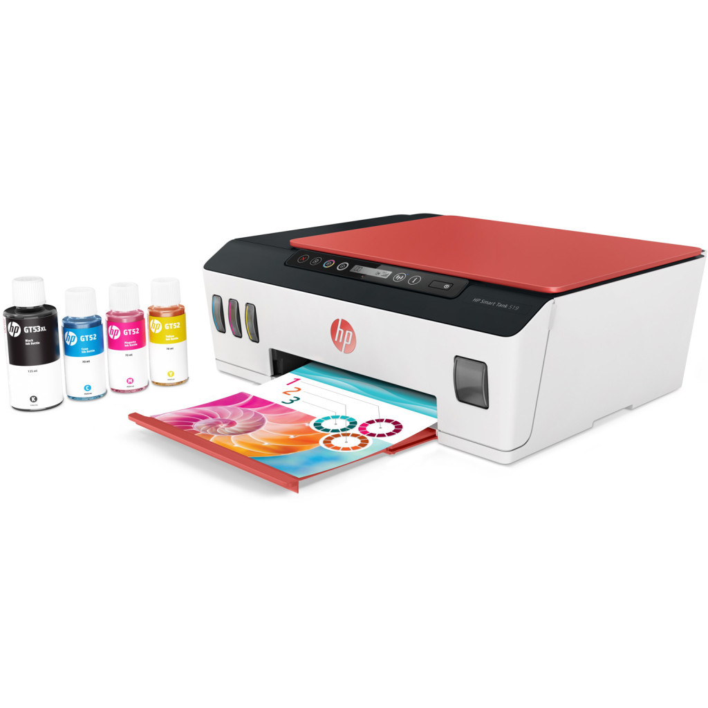 Багатофункціональний пристрій HP Smart Tank 519 з Wi-Fi (3YW73A) - зображення 8