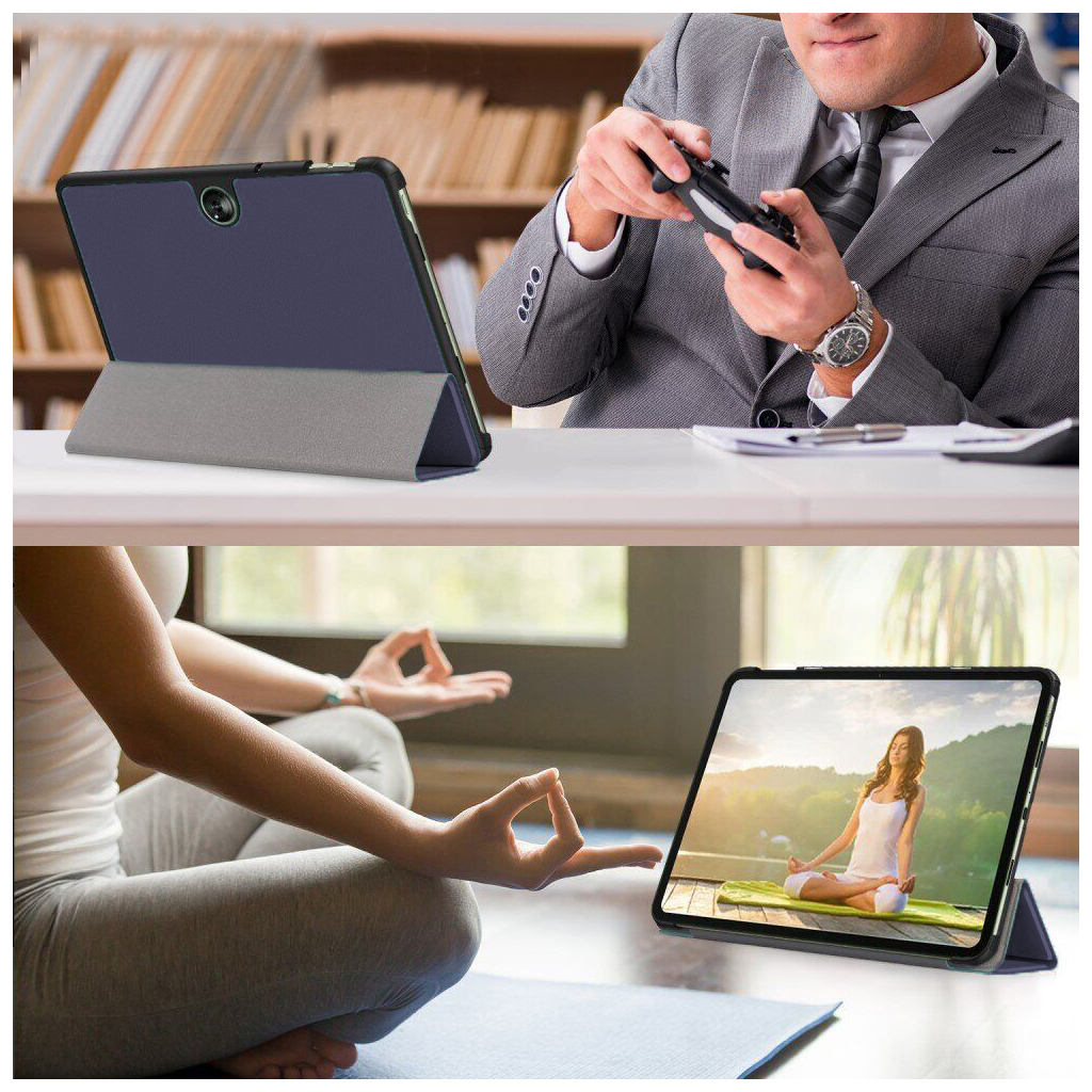 Чохол до планшета BeCover Smart Case OnePlus Pad Go 11.35" Deep Blue (710989) - зображення 8
