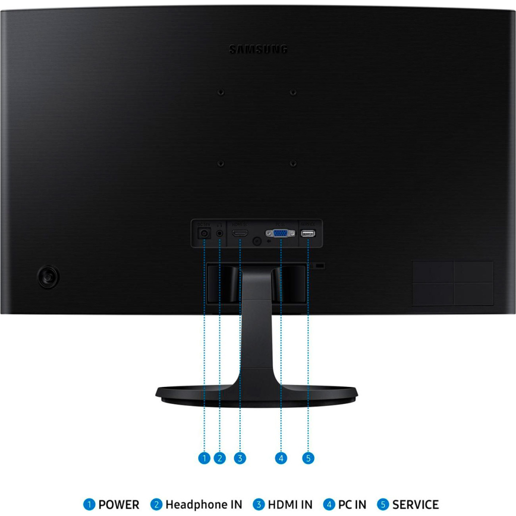 Монітор Samsung LS24D360GAIXCI - зображення 5