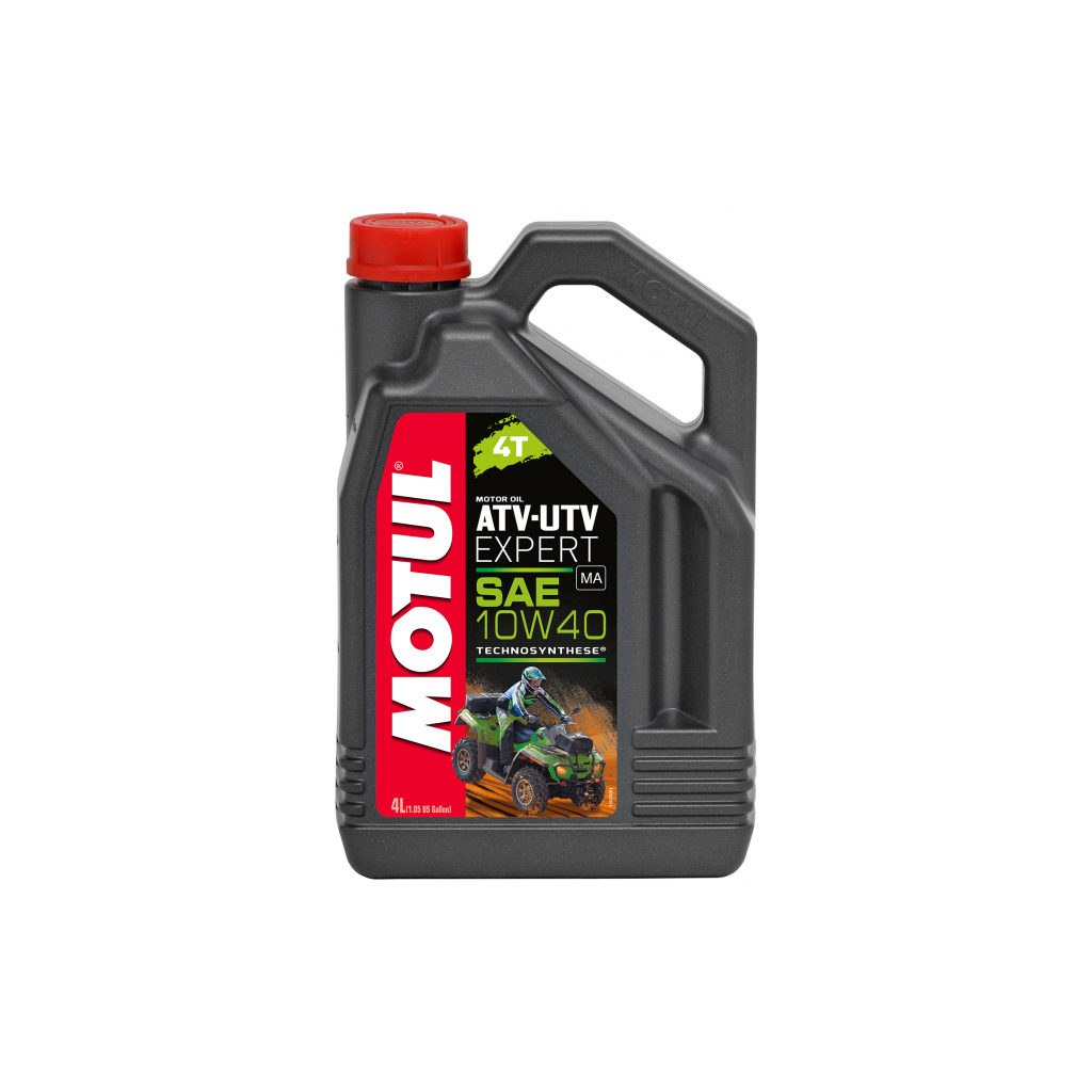 Моторна олива MOTUL ATV-UTV Expert 4T SAE 10W40 4л (851641) - зображення 1