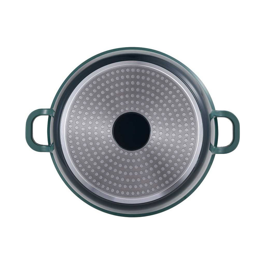 Каструля Bergner Excalibur з кришкою Зелена 2.2 л (BG-36100-GR) - зображення 4