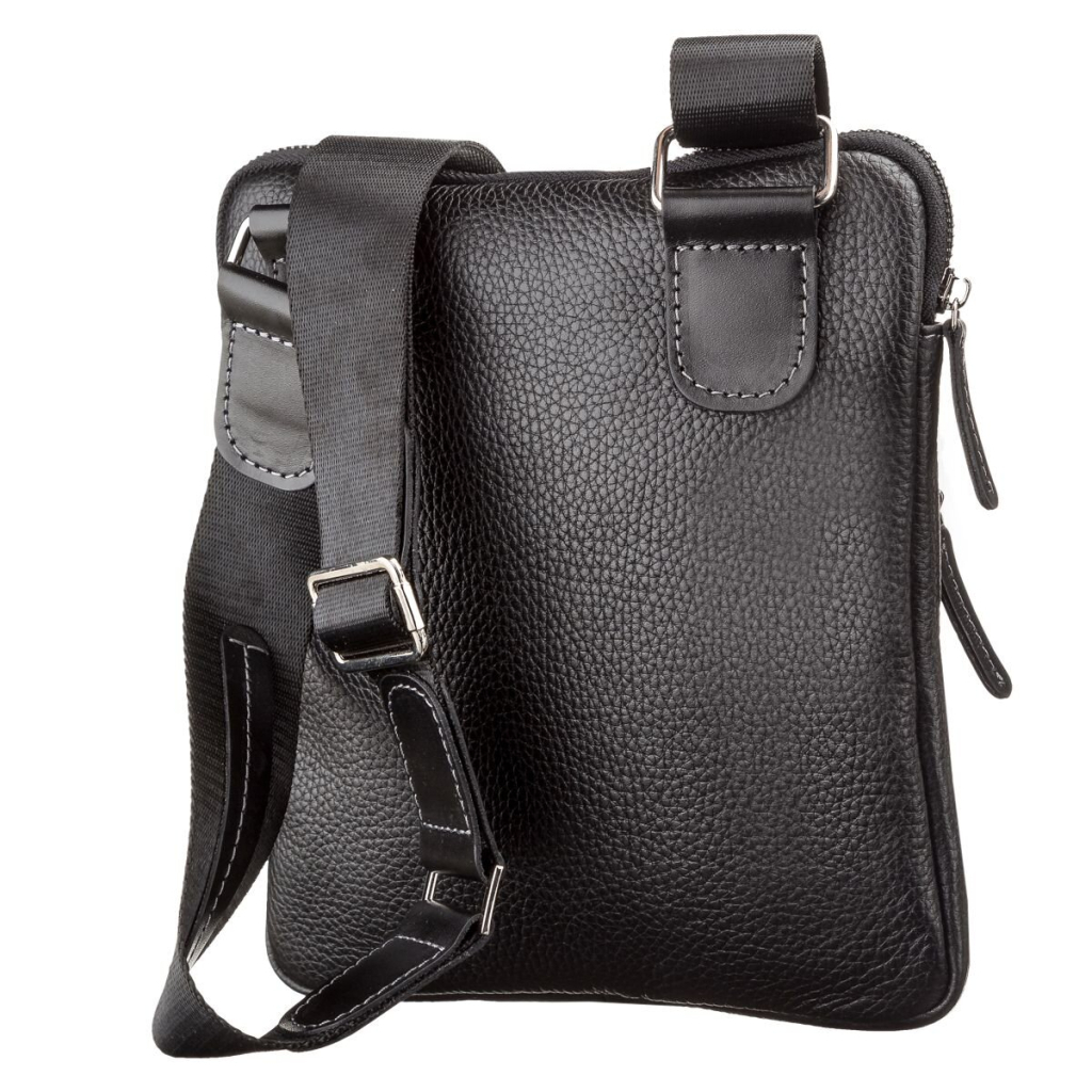 Сумка Shvigel Шкіряна Чорна (11090) - зображення 2