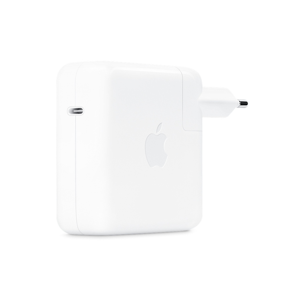 Блок живлення до ноутбуку Apple 67W USB-C Power Adapter, Model A2518 (MKU63ZM/A) - зображення 3