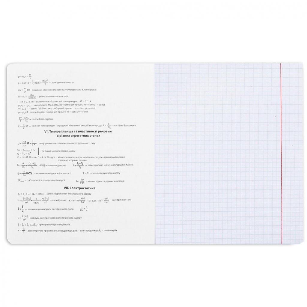 Зошит Yes предметний ФІЗИКА Anime 48 аркушів, клітинка (767459) - зображення 3