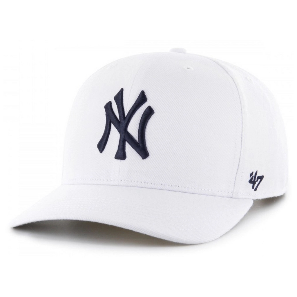 Кепка 47 Brand DP NEW YORK YANKEES B-CLZOE17WBP-WHB білий, сірий (196895641180) - зображення 1