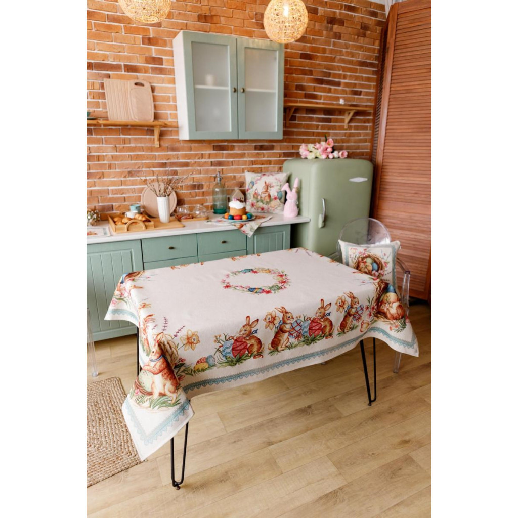 Скатертина Прованс гобеленова Злагода 135х180 см (034120) - зображення 5