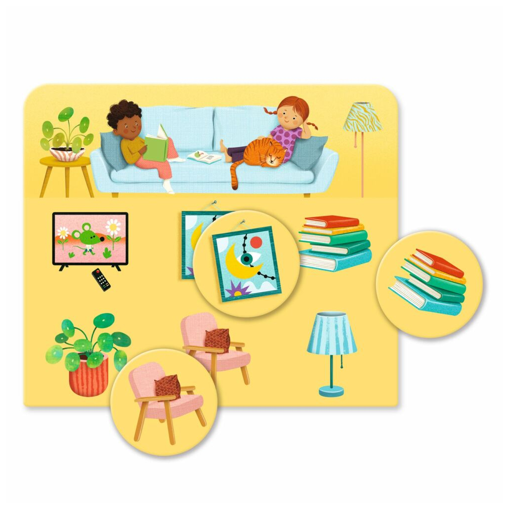 Настільна гра Djeco лото Будинок (DJ08192) - зображення 2