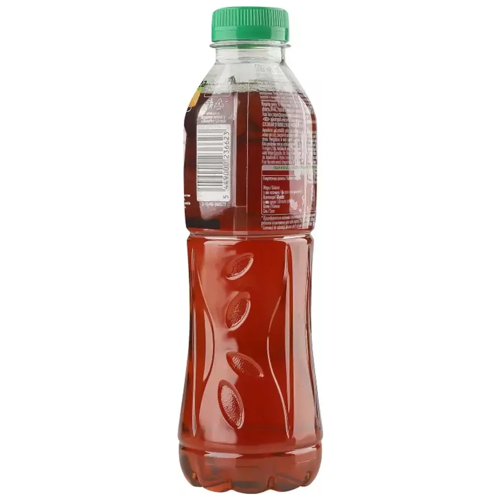 Напій Fuzetea Чай холодний чорний Зі смаком персика та гібіскуса 500 мл (5449000236623) - зображення 3