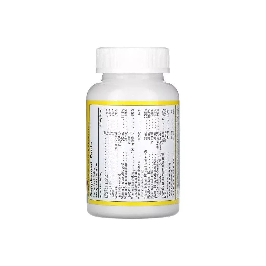 Вітамінно-мінеральний комплекс Natures Plus Мультивітаміни та мінерали, 90 таблеток (NAP-03057) - зображення 2