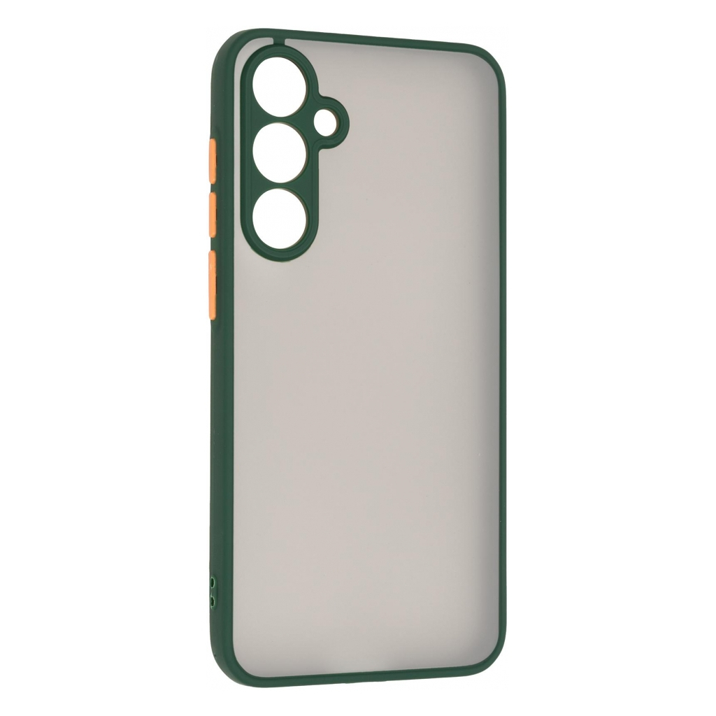 Чохол до мобільного телефона Armorstandart Frosted Matte Samsung S23FE 5G Dark Green (ARM69715) - зображення 1