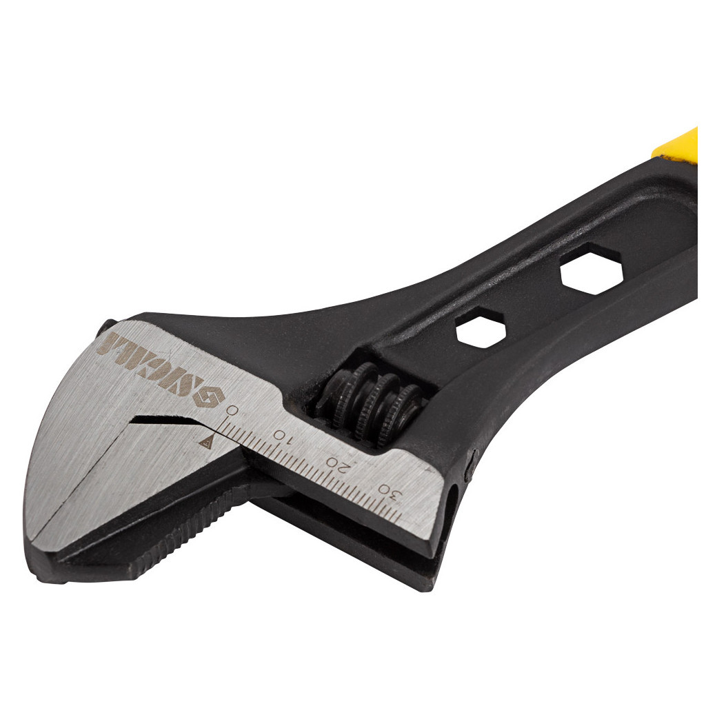 Ключ Sigma розвідний з переставною губкою 250мм, 0-35мм CrV (TPR) (4100931) - зображення 8
