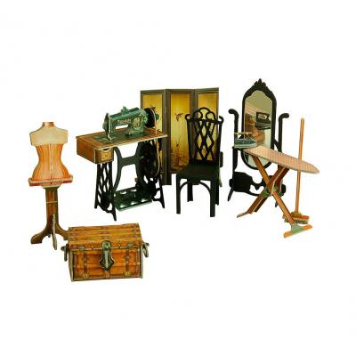 Збірна модель Умная бумага Швейна майстерня (269) - зображення 1