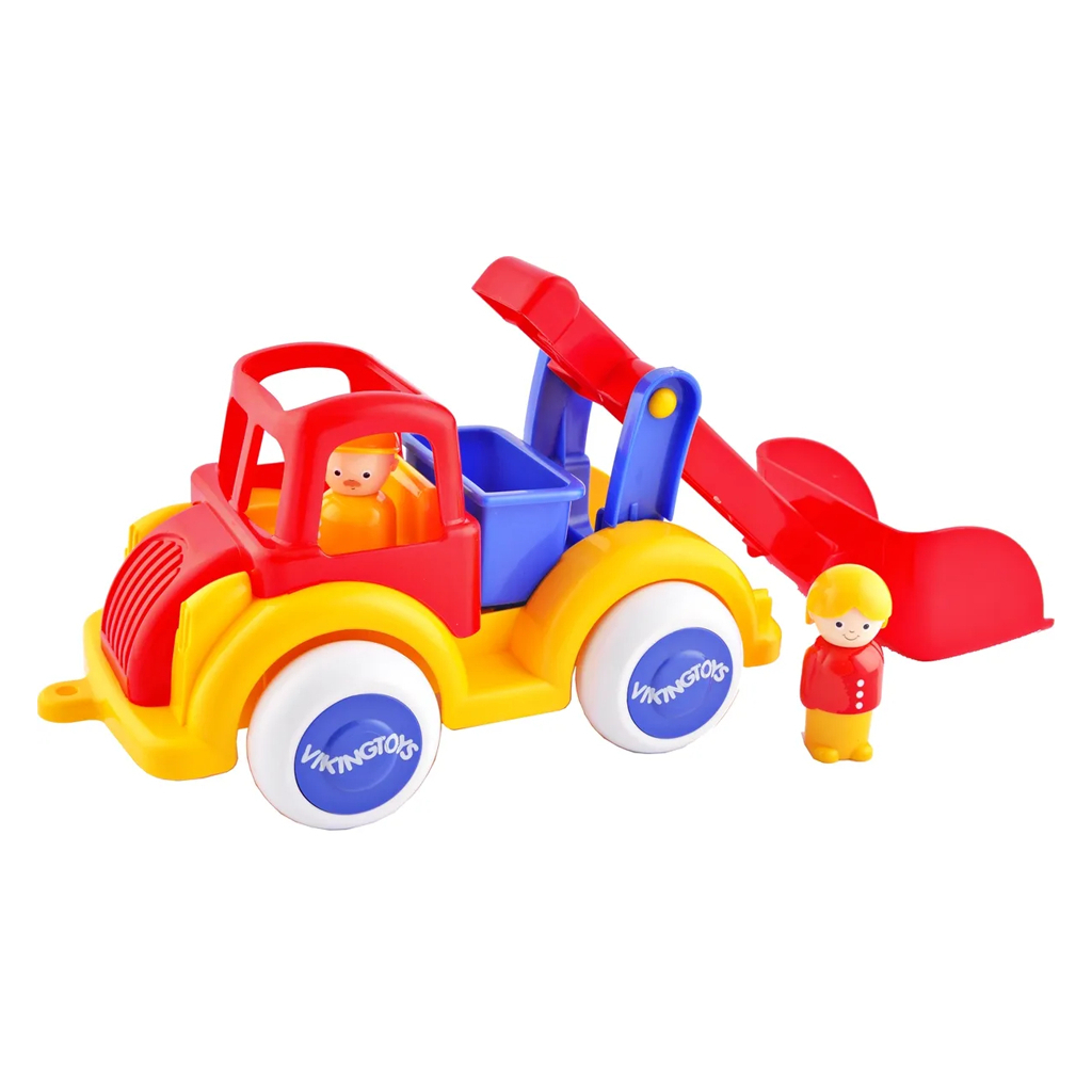 Спецтехніка Viking Toys Машина з ковшом 2 фігурки (1252) - зображення 1