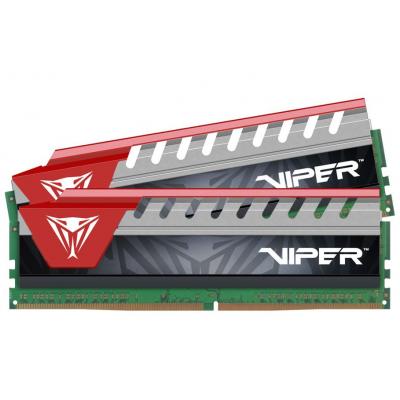 Модуль пам'яті для комп'ютера DDR4 8GB (2x4GB) 2800 MHz Viper Elite Red Patriot (PVE48G280C6KRD) - зображення 2