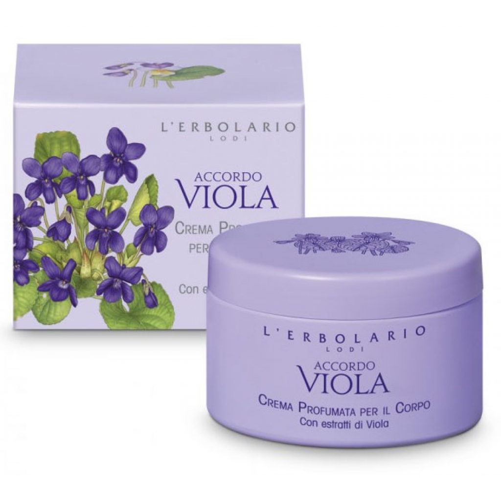 Крем для тіла L'Erbolario Фіалка 200 мл (2214010005667) - зображення 1
