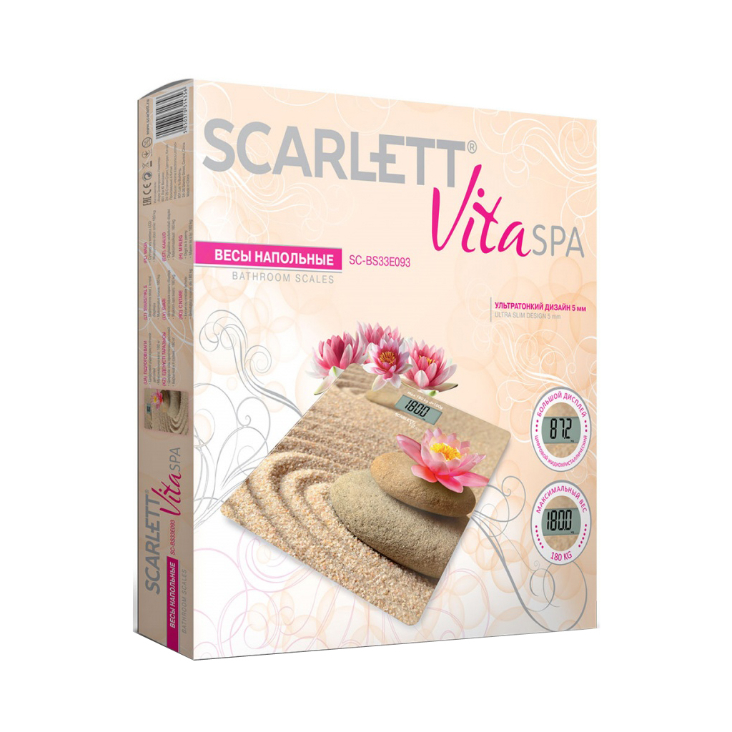 Ваги підлогові Scarlett SC-BS33E093 - зображення 2