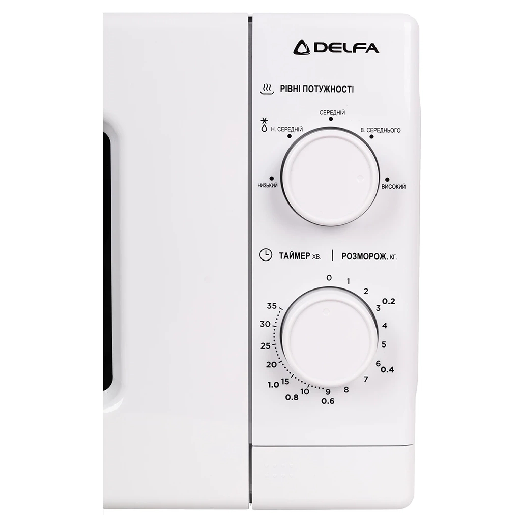 Мікрохвильова піч Delfa MD202MW - изображение 5