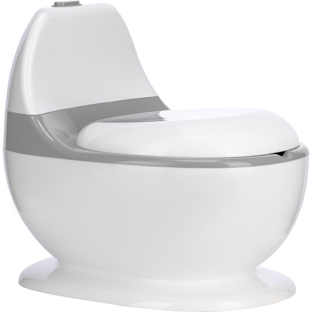 Горщик FreeON зі звуком змиву, білий (49249) - зображення 3