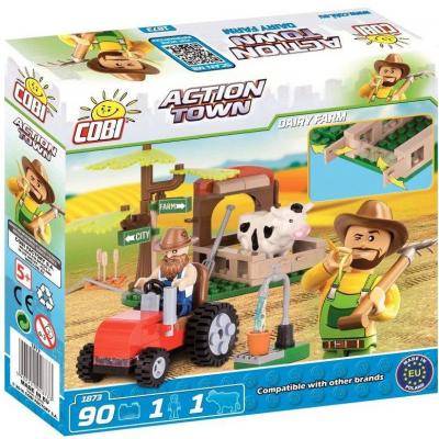Конструктор Cobi Молочна ферма, 90 деталей (COBI-1873) - зображення 1