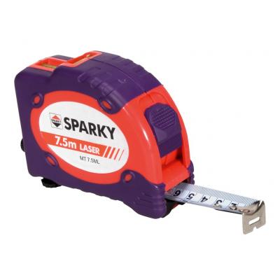 Рулетка Sparky 7.5 ML з лазером, 7.5м, 25мм (20009709900) - зображення 1